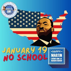 Dr. Martin Luther King Jr Post No School